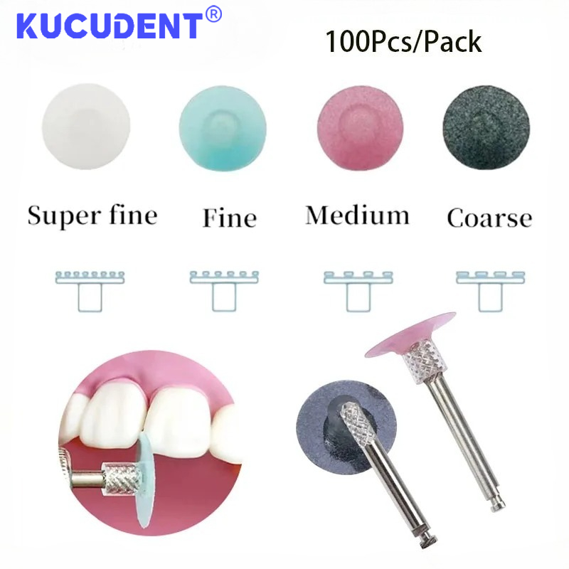 100Pcs Set Cakram Poles Gigi,  - Teeth Whitening Kit ulasan dan harga